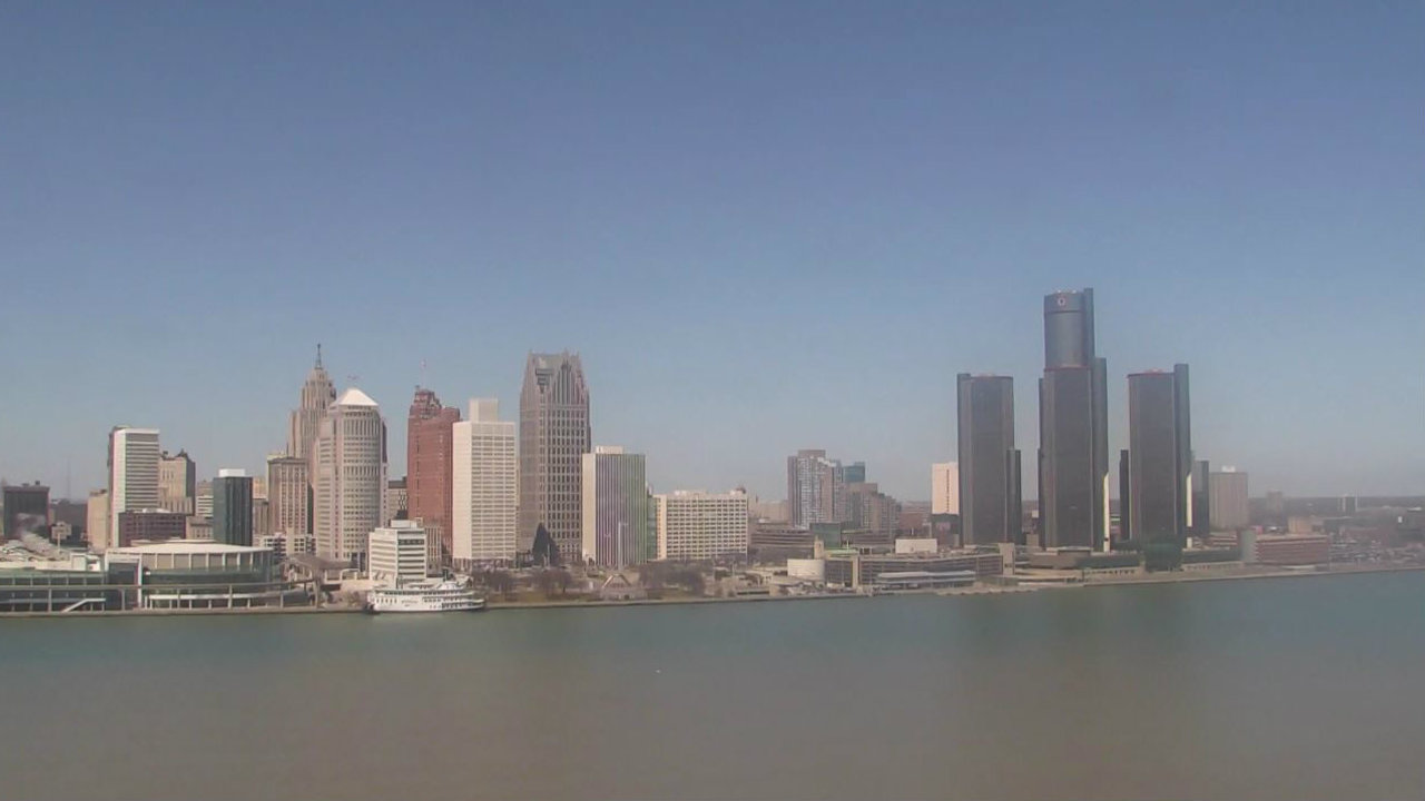 LIVE CAM View of Detroit riverfront